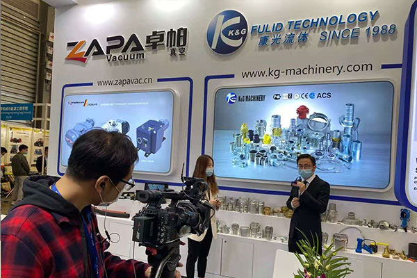 K&G Machinery participated in the 2020 PTC ASIA exhibition